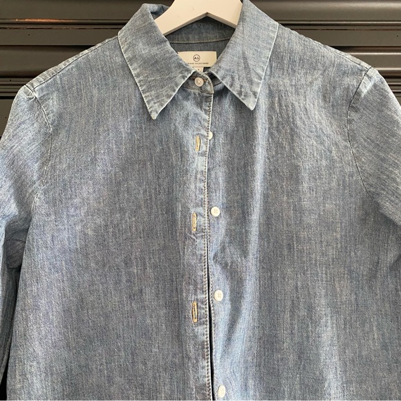 AG Adriano Goldschmeid Jean Shirt Blue - Picture 2 of 6